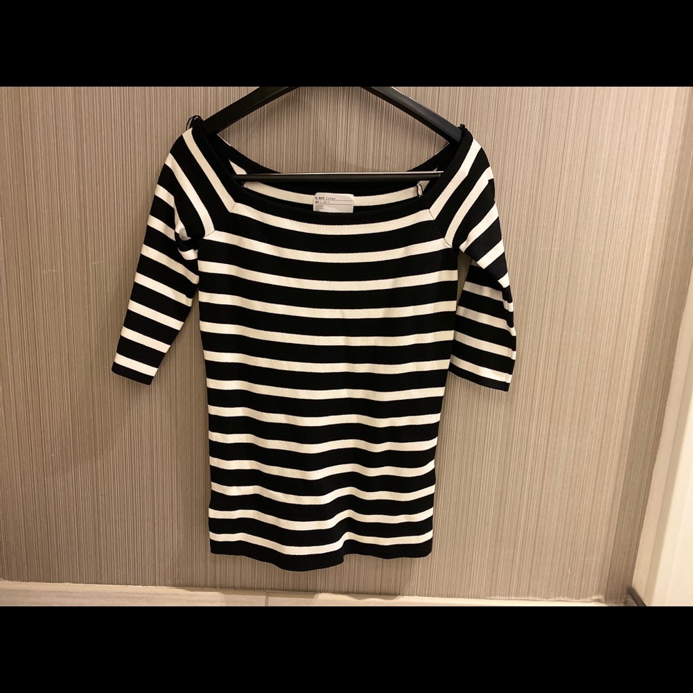 RACHEL Rachel Roy, Off The Shoulder Knit Top.